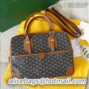 Best Price Goyard Ambassade MM Document Case Briefcase GY6027 Brown 2026