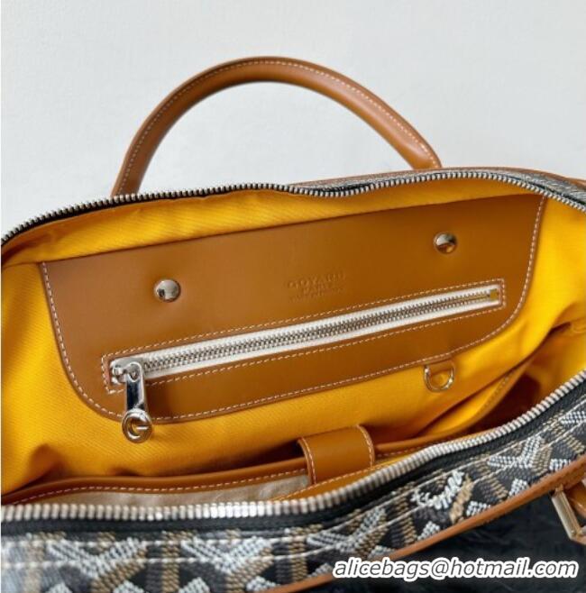 Best Price Goyard Ambassade MM Document Case Briefcase GY6027 Brown 2026