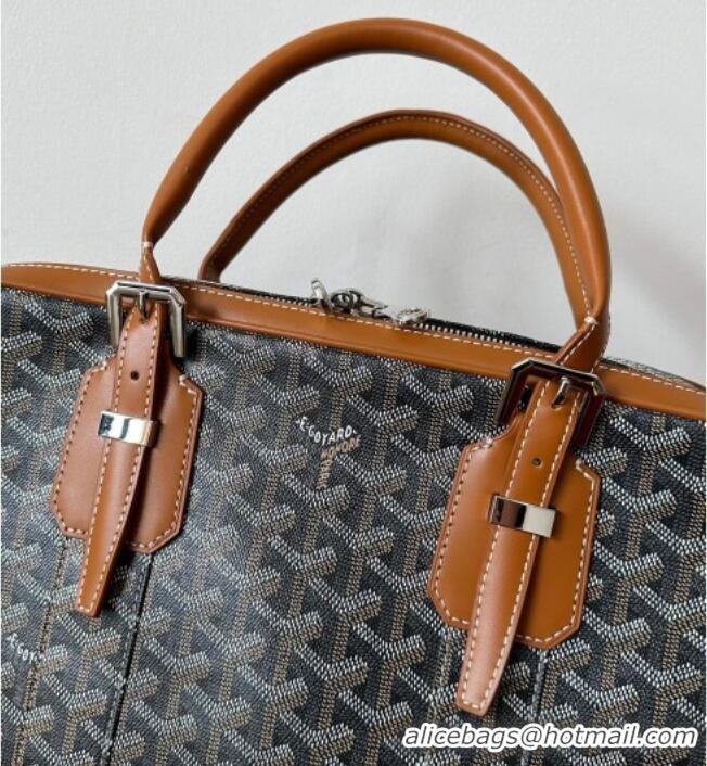 Best Price Goyard Ambassade MM Document Case Briefcase GY6027 Brown 2026