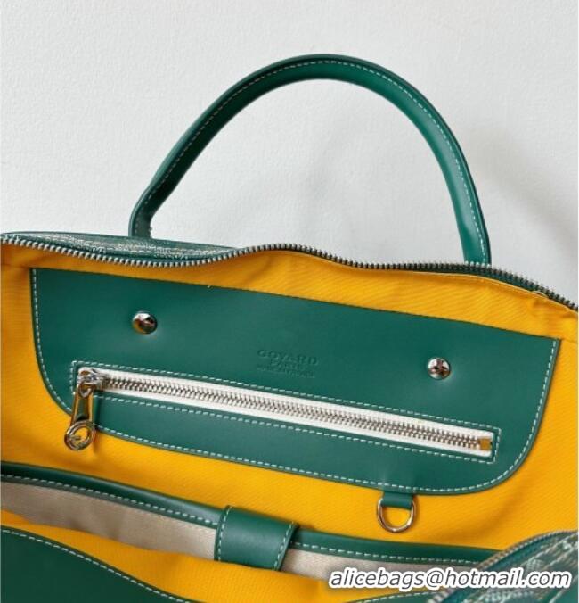 Inexpensive Goyard Ambassade MM Document Case Briefcase GY6027 Green 2026