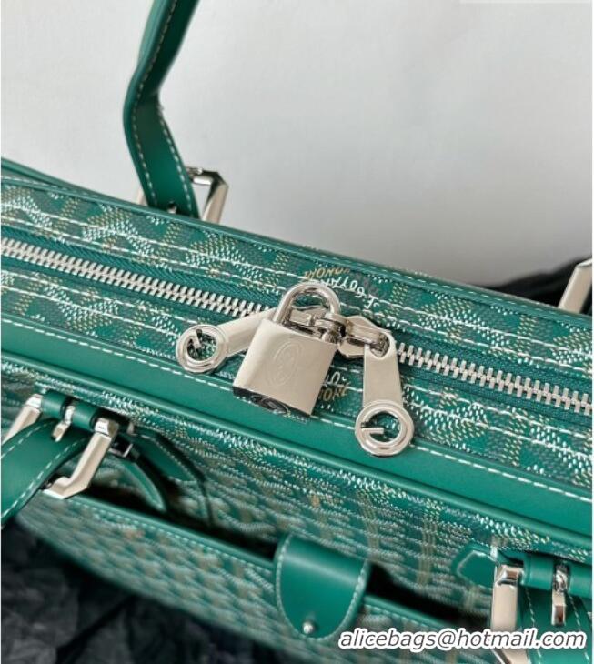 Inexpensive Goyard Ambassade MM Document Case Briefcase GY6027 Green 2026