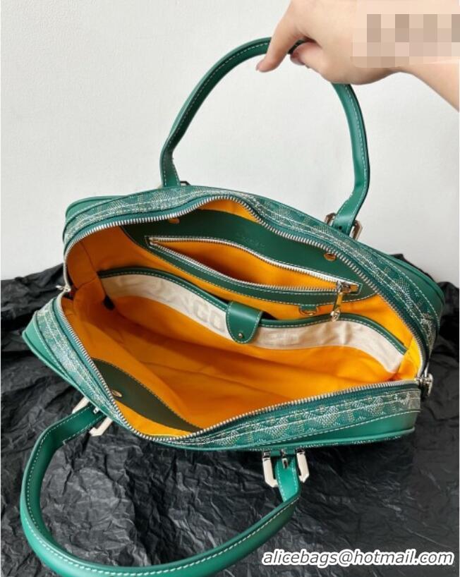 Inexpensive Goyard Ambassade MM Document Case Briefcase GY6027 Green 2026