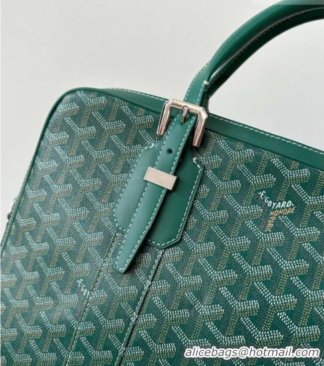 Inexpensive Goyard Ambassade MM Document Case Briefcase GY6027 Green 2026