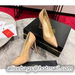 Purchase Christian Louboutin So Kate Pumps 12cm in Patent Leather 0225073 Nude 2026