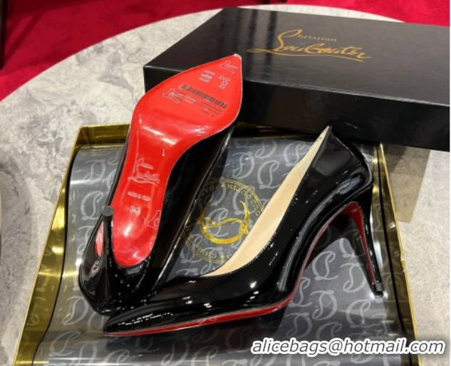 Good Quality Christian Louboutin Kate Pumps 8.5cm in Patent Leather 0225077 Black 2026