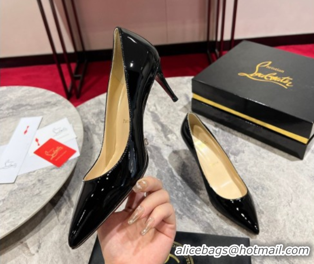 Luxury Christian Louboutin Kate Pumps 6.5cm in Patent Leather 0225078 Black 2026