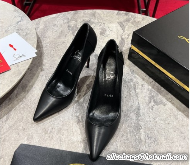 Perfect Christian Louboutin Sporty Kate Pumps 10cm in Calf Leather 60225083 Black 2026