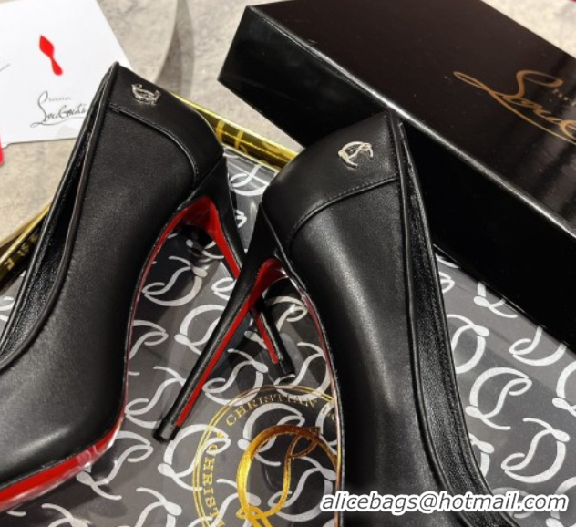 Perfect Christian Louboutin Sporty Kate Pumps 10cm in Calf Leather 60225083 Black 2026