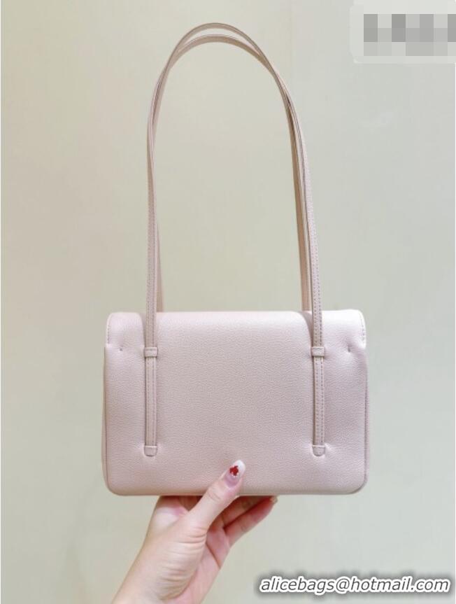 Promotional Chanel Small Flap Bag in Grained Shiny Calfskin AS6130 Light Pink Spring-Summer 2026 Top Quality