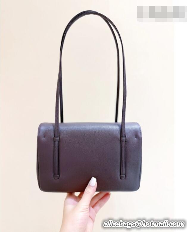 Buy Cheap Chanel Small Flap Bag in Grained Shiny Calfskin AS6130 Red Brown Spring-Summer 2026 Top Quality