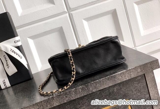 Buy Discount Chanel Tweed Clutch with Chain and Pearls Handle AP4976 Black 2026