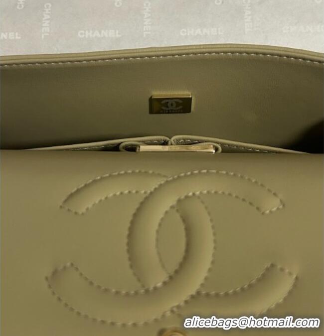 Luxury Discount Chanel Classic Medium Flap Handbag in Woven Fiber A01112 Gold 2026
