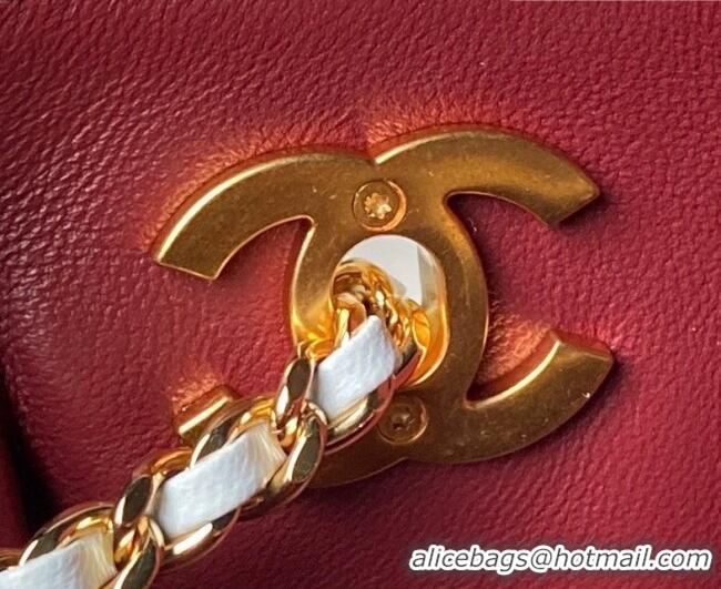 Buy Cheap Chanel Lambskin Leather Small Shopping Bag AS6248 Light Blue 2026