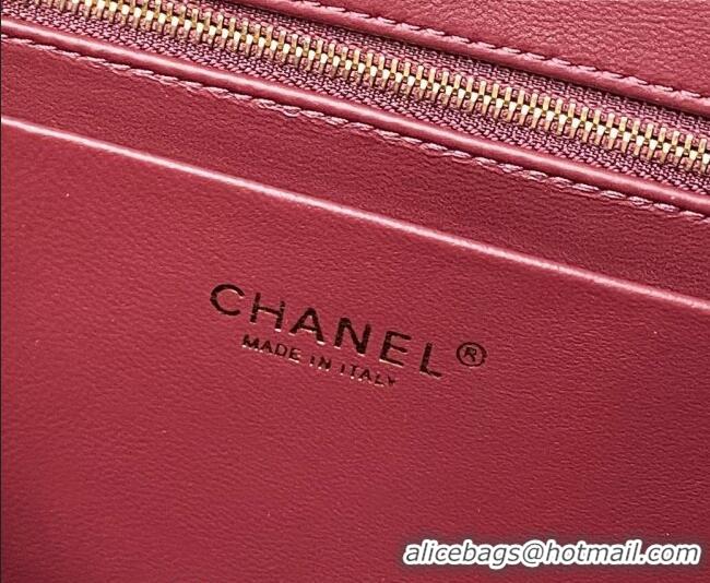 Big Discount Chanel Lambskin Leather Shopping Bag AS6241 Beige 2026
