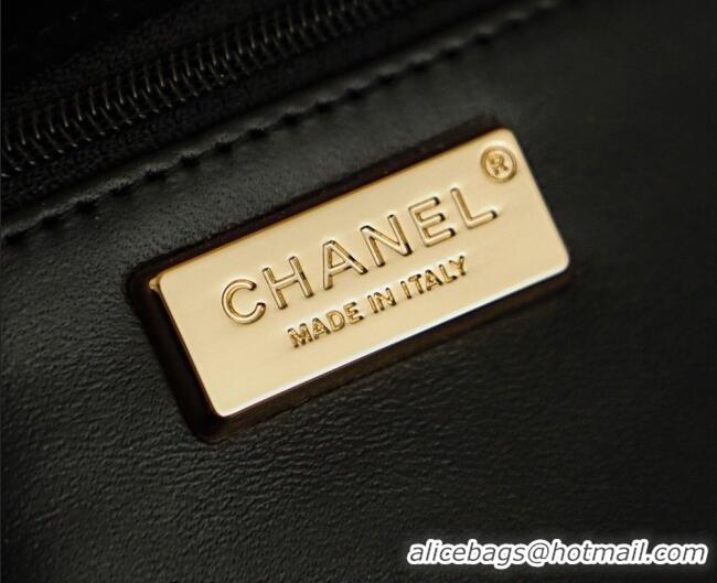 Top Quality Chanel Suede Flap Bag CH041703 Black 2026