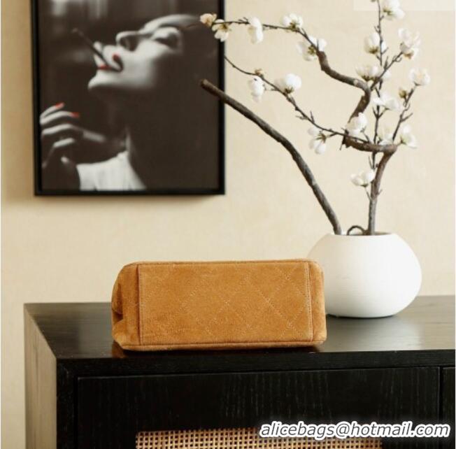 Reasonable Price Chanel Suede Flap Bag CH041703 Brown 2026