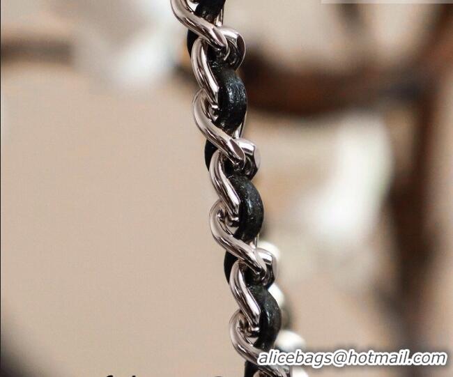 Good Product Chanel Shiny Lambskin Leather Mini Shopping Bag AS4416 Black 2026