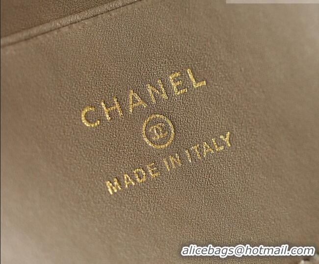 Promotional Chanel Goatskin Leather Vanity Case AP5100 Champagne 2026