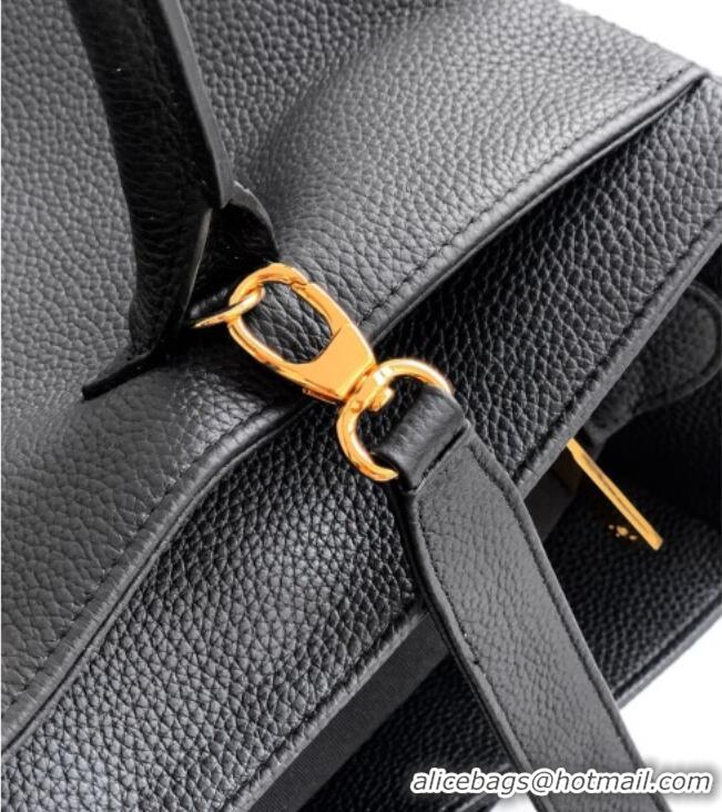 Famous Brand Chanel Grained Calfskin Large Shopping Bag AS6056 Black/Gold 2026