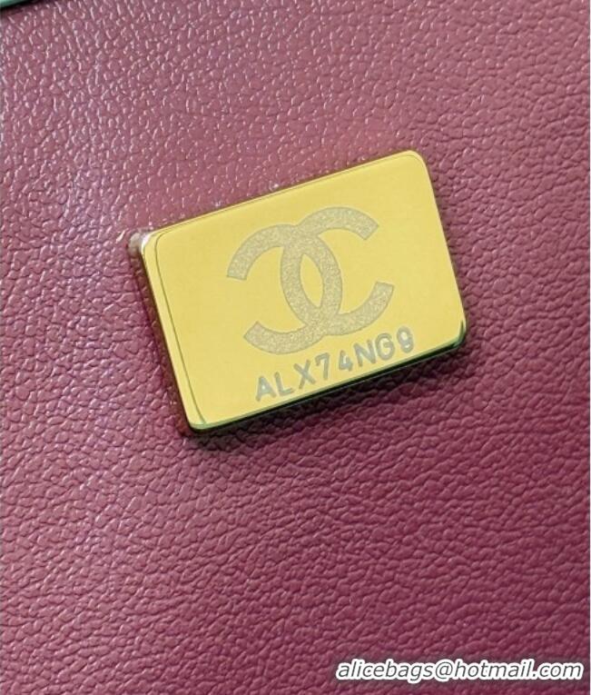 Buy Discount Chanel Small Shopping Bag in Crocodile Embossed Calfskin AS6243 Green 2026 Top Quality (Pre-order)