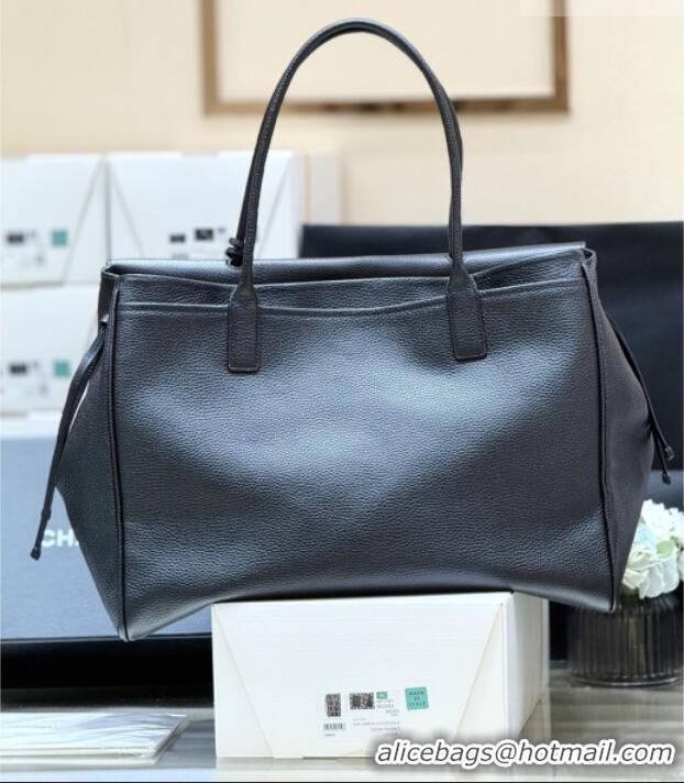 Inexpensive Chanel Large Shopping Bag in Grained Calfskin AS6289 Black 2026 Top Quality (Pre-order)