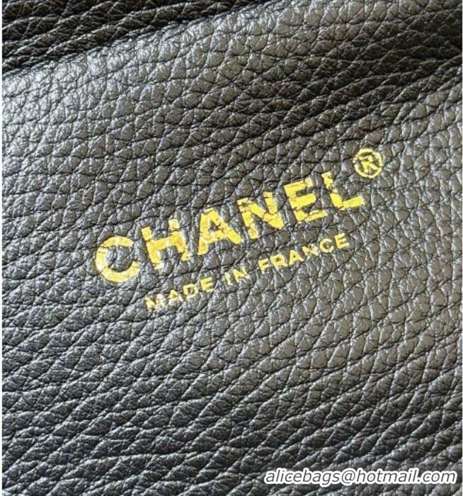 Inexpensive Chanel Large Shopping Bag in Grained Calfskin AS6289 Black 2026 Top Quality (Pre-order)