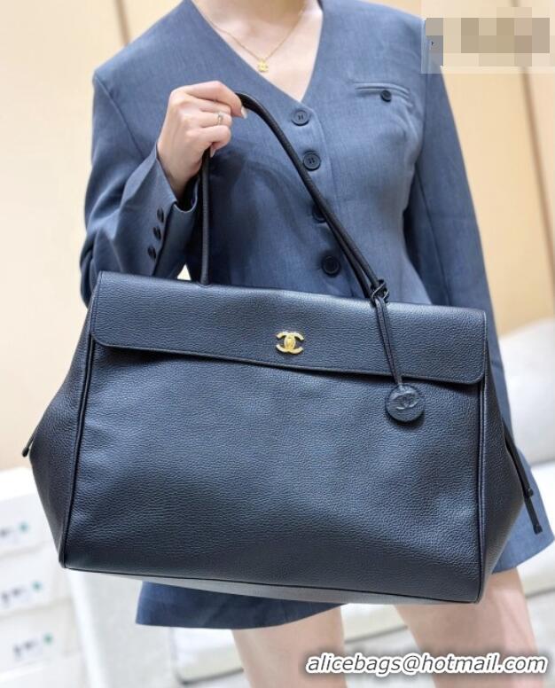Inexpensive Chanel Large Shopping Bag in Grained Calfskin AS6289 Black 2026 Top Quality (Pre-order)