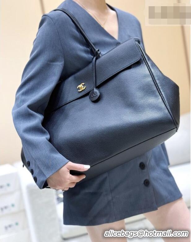 Inexpensive Chanel Large Shopping Bag in Grained Calfskin AS6289 Black 2026 Top Quality (Pre-order)