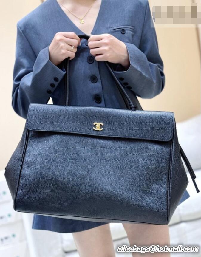 Inexpensive Chanel Large Shopping Bag in Grained Calfskin AS6289 Black 2026 Top Quality (Pre-order)