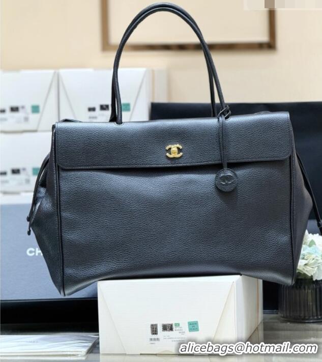 Inexpensive Chanel Large Shopping Bag in Grained Calfskin AS6289 Black 2026 Top Quality (Pre-order)