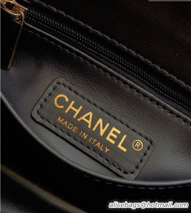 Stylish Cheap Chanel Coco Handle Washed Denim Mini Flap Bag AS2215 Blue 2026