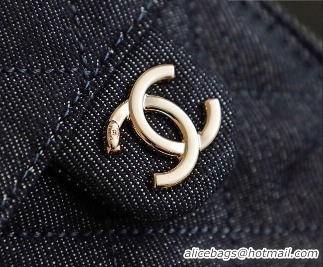 Best Product Chanel 25 Mini Hobo Handbag in Denim AS5631 Dark Blue 2026