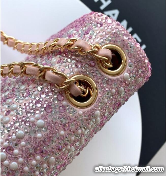 Market Sells Chanel Strass & Pearls Evening Bag AS4297 Pink/White 2026