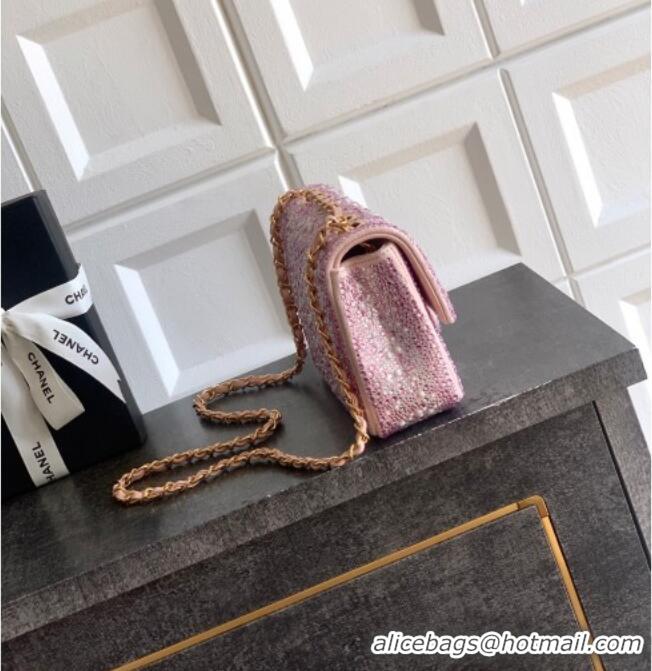 Market Sells Chanel Strass & Pearls Evening Bag AS4297 Pink/White 2026
