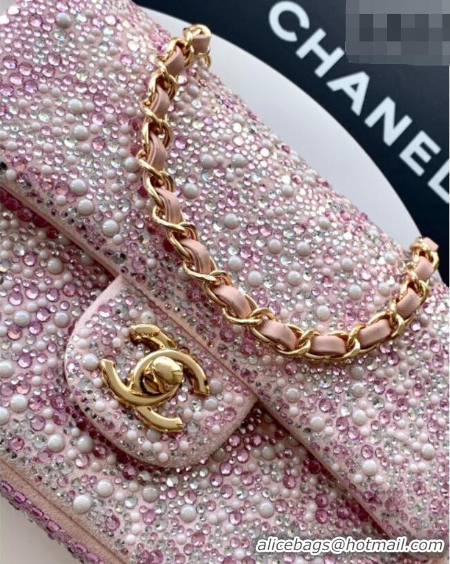 Market Sells Chanel Strass & Pearls Evening Bag AS4297 Pink/White 2026