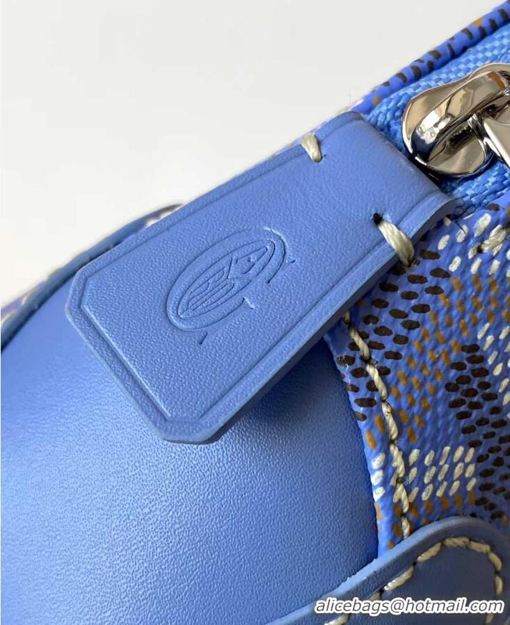 Grade Design Goyard Chevroches Vendome Nano Top Handle Bag Mini 2158 Light Blue
