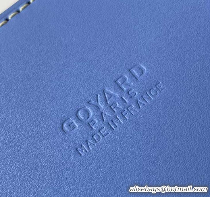 Grade Design Goyard Chevroches Vendome Nano Top Handle Bag Mini 2158 Light Blue