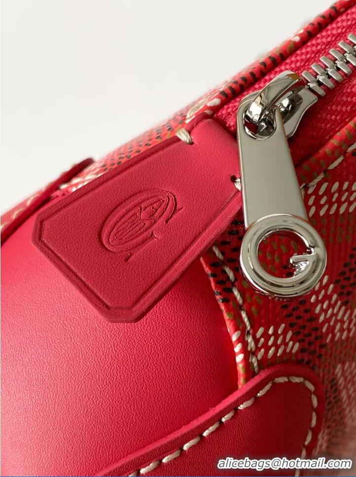 Top Quality Goyard Chevroches Vendome Nano Top Handle Bag Mini 2158 Red