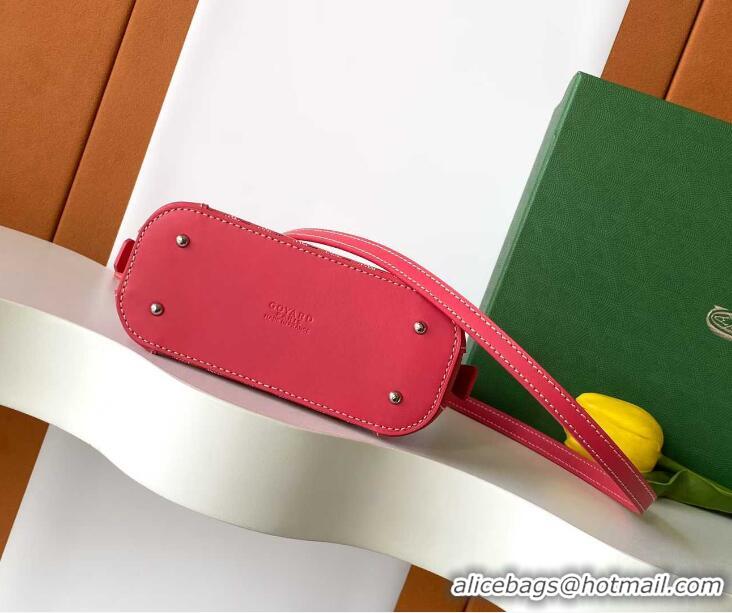 Top Quality Goyard Chevroches Vendome Nano Top Handle Bag Mini 2158 Red