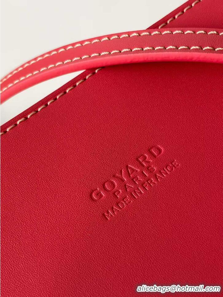Top Quality Goyard Chevroches Vendome Nano Top Handle Bag Mini 2158 Red