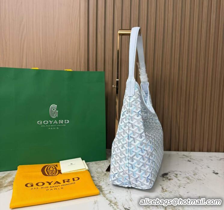 Buy Inexpensive Goyard Hobo Boheme Bag Mini 020225 Multicolored Polar Blue