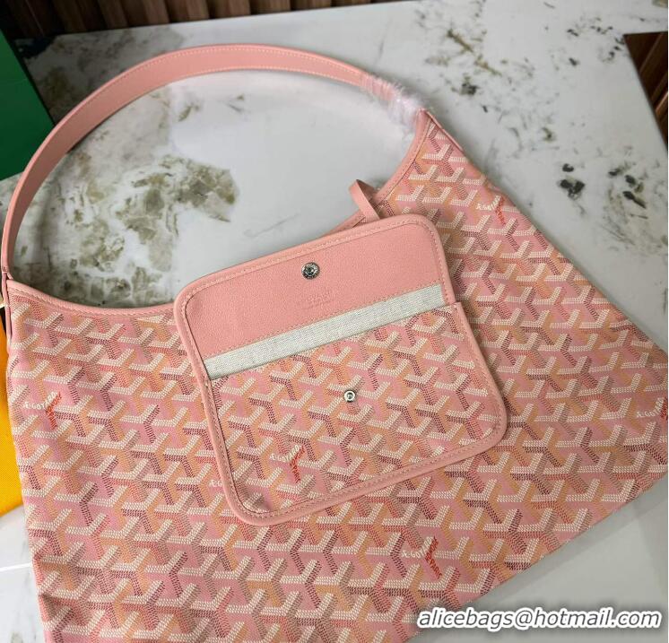 Grade Design Goyard Hobo Boheme Bag Mini 020225 Multicolored Powder Pink