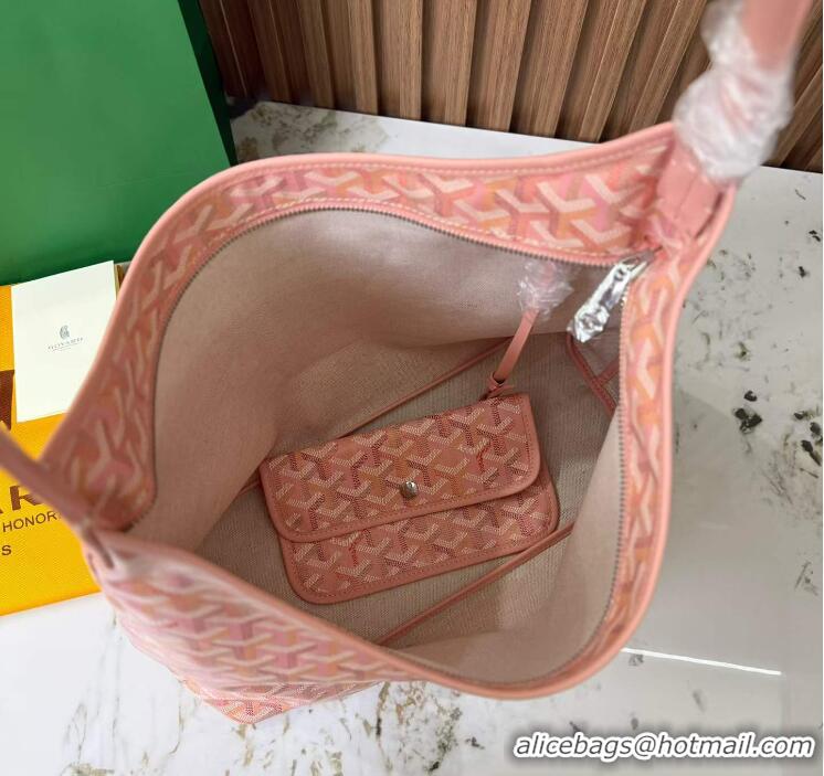 Grade Design Goyard Hobo Boheme Bag Mini 020225 Multicolored Powder Pink