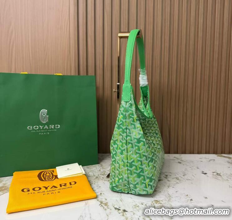 Top Quality Goyard Hobo Boheme Bag Mini 020225 Multicolored Meadow Green