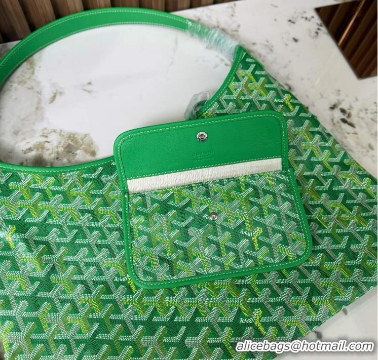 Top Quality Goyard Hobo Boheme Bag Mini 020225 Multicolored Meadow Green