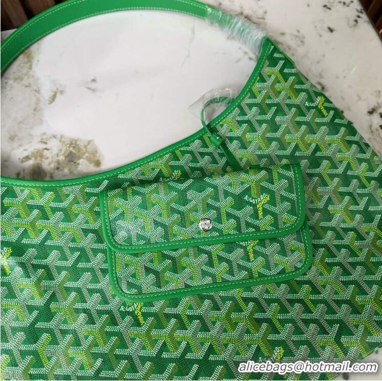 Top Quality Goyard Hobo Boheme Bag Mini 020225 Multicolored Meadow Green
