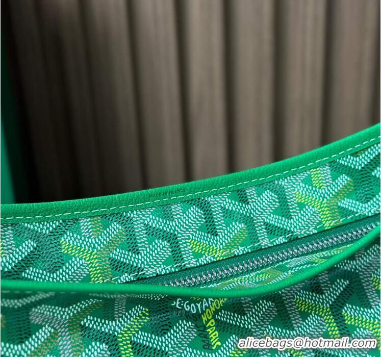 Top Quality Goyard Hobo Boheme Bag Mini 020225 Multicolored Meadow Green