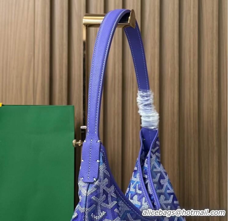 Buy Cheap Goyard Hobo Boheme Bag Mini 020225 Multicolored Blueberry Purple