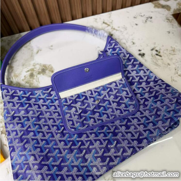 Buy Cheap Goyard Hobo Boheme Bag Mini 020225 Multicolored Blueberry Purple