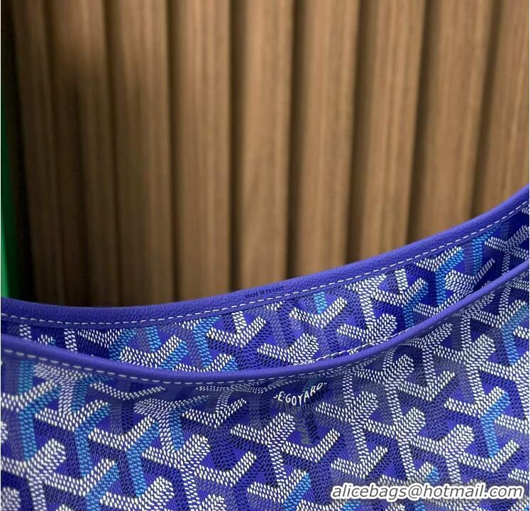 Buy Cheap Goyard Hobo Boheme Bag Mini 020225 Multicolored Blueberry Purple